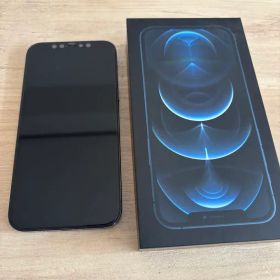 iPhone12 pro 本体 ブルー 充電ケーブル付