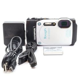 中古 １年保証 良品 OLYMPUS STYLUS TG-870 Tough ホワイト