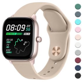 (Vancle) 20mm バンド for Amazfit active 2/Amazfit GTS 4 Mini/GTS 4/GTS 3/GTS 2 Mini, Bip U Pro/Bip 3/Bip 3 Pro 交換