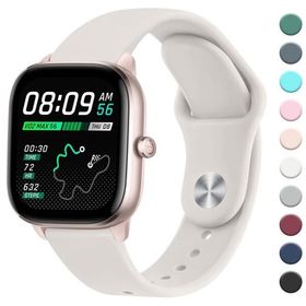 (Vancle) 20mm バンド for Amazfit active 2/Amazfit GTS 4 Mini/GTS 4/GTS 3/GTS 2 Mini, Bip U Pro/Bip 3/Bip 3 Pro 交換