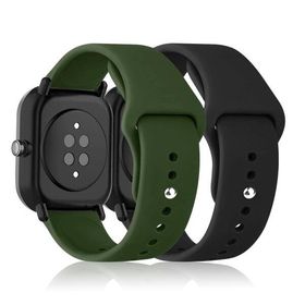 (RicYeel) 20mm シリコンバンド Amazfit Active/Amazfit GTR Mini/Amazfit GTS 4 Mini/Amazfit GTS 4/GTS 3/GTS 2 Mini