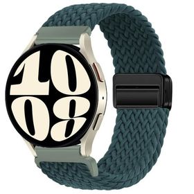 磁気編組 コンパチブル Samsung Galaxy Watch 6/6 Classic/5/5 pro/4/4 Classic/3 41mm/Active 2/Active for Amazfit