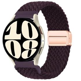 磁気編組 コンパチブル Samsung Galaxy Watch 6/6 Classic/5/5 pro/4/4 Classic/3 41mm/Active 2/Active for Amazfit