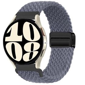 磁気編組 コンパチブル Samsung Galaxy Watch 6/6 Classic/5/5 pro/4/4 Classic/3 41mm/Active 2/Active for Amazfit