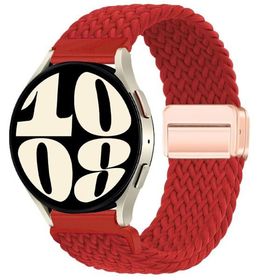 磁気編組 コンパチブル Samsung Galaxy Watch 6/6 Classic/5/5 pro/4/4 Classic/3 41mm/Active 2/Active for Amazfit