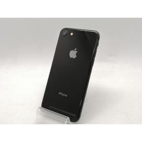 【中古】Apple au 【SIMロック解除済み】 iPhone 8 64GB スペースグレイ MQ782J/A【川越クレアモール】保証期間１ヶ月【ランクB】