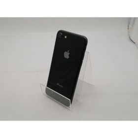 【中古】Apple au 【SIMロック解除済み】 iPhone 8 64GB スペースグレイ MQ782J/A【札幌】保証期間１ヶ月【ランクB】