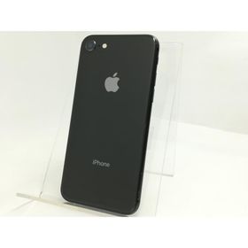 【中古】Apple docomo 【SIMロック解除済み】 iPhone 8 64GB スペースグレイ MQ782J/A【日本橋3】保証期間１ヶ月【ランクC】