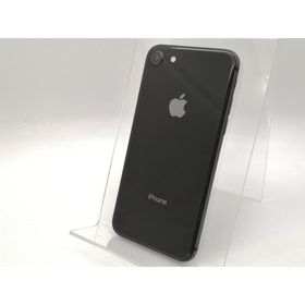 【中古】Apple au 【SIMロック解除済み】 iPhone 8 64GB スペースグレイ MQ782J/A【大須2】保証期間１ヶ月【ランクC】