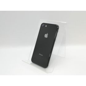 【中古】Apple iPhone 8 64GB スペースグレイ （国内版SIMロックフリー） MQ782J/A【京都】保証期間１ヶ月【ランクC】