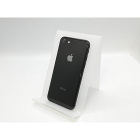 【中古】Apple SoftBank 【SIMロック解除済み】 iPhone 8 64GB スペースグレイ MQ782J/A【京都】保証期間１ヶ月【ランクC】