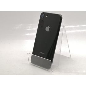 【中古】Apple au 【SIMロック解除済み】 iPhone 8 64GB スペースグレイ MQ782J/A【秋葉5号】保証期間１ヶ月【ランクB】