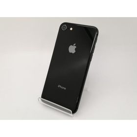 【中古】Apple au 【SIMロック解除済み】 iPhone 8 64GB スペースグレイ MQ782J/A【三宮駅前】保証期間１ヶ月【ランクC】