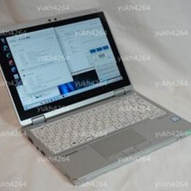 【美品】Panasonic Lets note RZ6 Core i5-7Y54/8GB/2TB SSD/10.1インチ/タッチパネル/3G 4G WWAN/Win11/745g/Microsoft Office