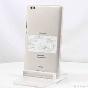 〔中古〕HUAWEI(ファーウェイ) dtab compact 32GB ゴールド d-02K docomo〔262-ud〕