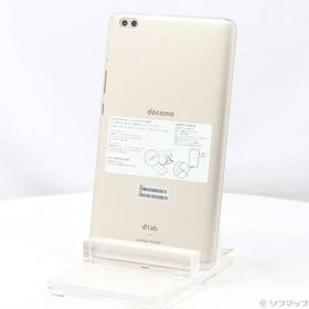 〔中古〕HUAWEI(ファーウェイ) dtab compact 32GB ゴールド d-02K docomo〔198-ud〕