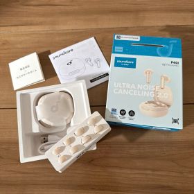 soundcore P40i ワイヤレスイヤホン クリーム色