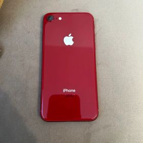 【美品】Apple iPhone8 64GB レッド ドコモ