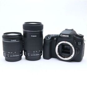 【中古】 《良品》 Canon EOS 70D ダブルズームキット [ デジタルカメラ ]
