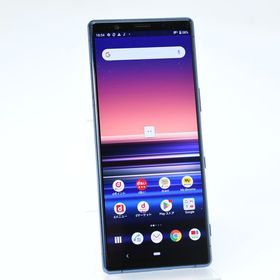 【ジャンク】SIMフリー docomo Xperia 5 SO-01M ブルー