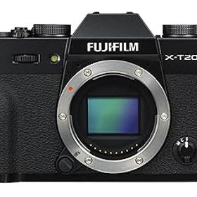 【中古】(良い）FUJIFILM ミラーレス一眼 X-T20 ボディ ブラック X-T20-B