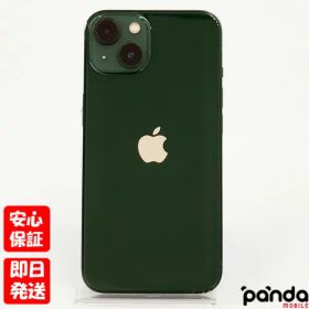 【4日20時からポイントUP! スーパーSALE】中古品【Cランク】SIMフリー iPhone13 128GB グリーン MNGG3J/A A2631 4549995333275【 docomo au SoftBank UQ Ymobile 楽天モバイル 対応】#4996