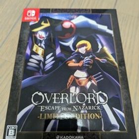 新品未開封 任天堂 Switch OVERLORD:ESCAPE FROM NAZARICK [LIMITED EDITION] オーバーロード エスケープ フロム ナザリック 限定版