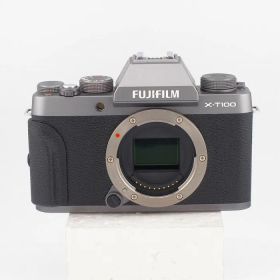 【中古】(フジフイルム) FUJIFILM X-T100 ダークシルバー