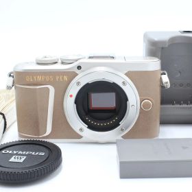 943ショット！OLYMPUS ミラーレス一眼カメラ PEN E-PL10 ボディー ブラウン オリンパス