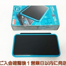 【1円】Newニンテンドー2DSLL 本体 ブラック/ターコイズ 任天堂 JAN-001 初期化/動作確認済 2DS LL 内箱なし H01-511tm/G4