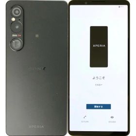 【中古】 SONY Xperia 1 VI SOG13 Black ブラック au 256GB SIMロック解除済 白ロム 本体