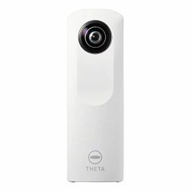 【中古】「非常に良い（無料延長保証）」RICOH デジタルカメラ RICOH THETA m15 (ホワイト) 全天球 360度カメラ 0910700
