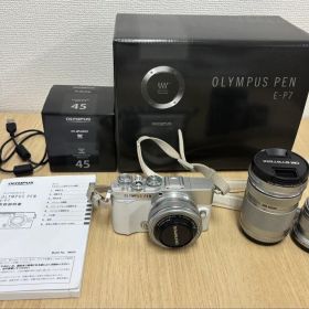 OLYMPUS PEN E-P7 ダブルズームセット＋単焦点レンズ