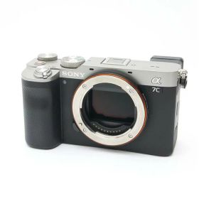 【中古】 《良品》 SONY α7C ボディ ILCE-7C シルバー 【ホットシューバネSDスロットファインダーカバー部品交換/各部点検済】 [ デジタルカメラ ]