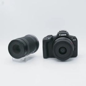 【中古】(キヤノン) Canon EOS R50 ダブルズームキツト ブラツク