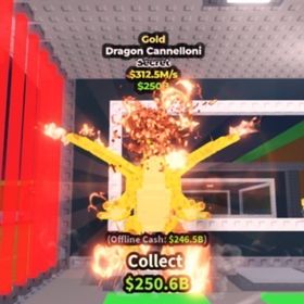 【Gold👑】✨ Dragon Cannelloni 312.5M/s ✨ | ロブロックス(ROBLOX)のアカウントデータ、RMTの販売・買取一覧
