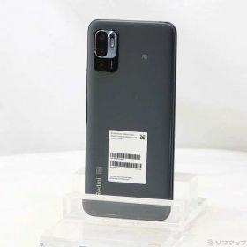 【中古】Xiaomi(シャオミ) Redmi Note 10 JE 64GB グラファイトグレー XIG02 au SIMフリー 【377-ud】