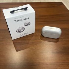 超美品 Technics EAH-AZ100-S シルバー ワイヤレスイヤホン テクニクス