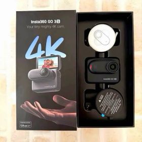 Insta360 GO 3S 128GB 4K アクションカメラ 本体 ブラック