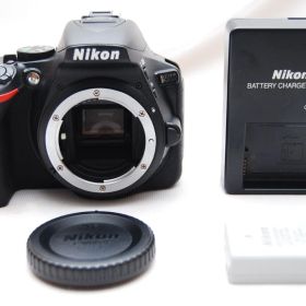 ★美品 ショット数2872回 Nikon デジタル一眼レフカメラ D5600 ボディー ブラック D5600 ニコン★