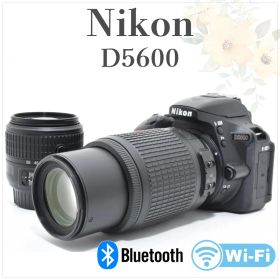 軽量 超高画質✨Nikon D5600✨ダブルズームセット スマホ転送 初心者◎