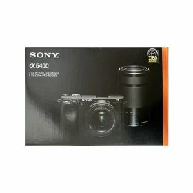 【新品】SONY ソニー α6400 ILCE-6400Y ダブルズームレンズキット [ブラック]