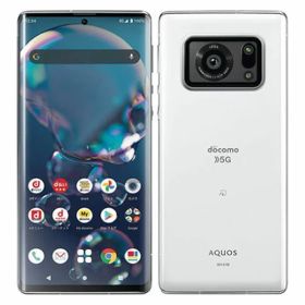 【中古】【安心保証】 AQUOS R6 SH-51B[128GB] docomo ホワイト