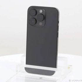 〔中古品〕 iPhone14 Pro 256GB スペースブラック MQ0Q3J／A SIMフリー【377】