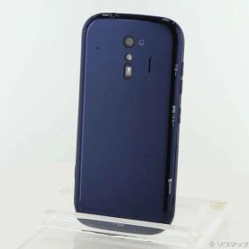 【中古】FUJITSU(富士通） らくらくスマートフォン 32GB ネイビー F-42A docomo 【247-ud】