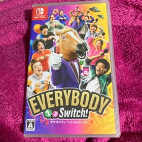 ニンテンドウ(任天堂)の新品未開封)エブリバディ 1-2-Switch！任天堂Switchソフト(家庭用ゲームソフト)
