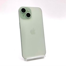 アップル(Apple)の【全額返金保証】【最速発送】Apple iPhone iPhone 15 128GB グリーン Softbank SIMフリー 動作確認済(スマートフォン本体)