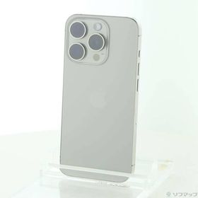 〔中古〕Apple(アップル) iPhone15 Pro 512GB ナチュラルチタニウム MTUK3J／A SIMフリー〔349-ud〕