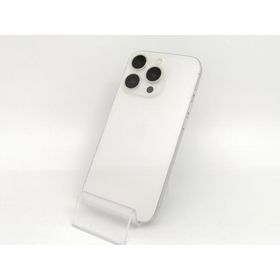 【中古】Apple 国内版 【SIMフリー】 iPhone 15 Pro 128GB ホワイトチタニウム MTU83J/A【川越クレアモール】保証期間１ヶ月【ランクB】