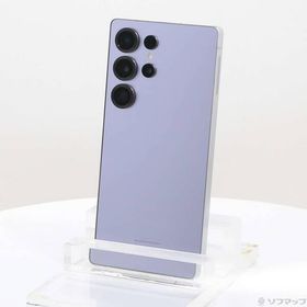 〔中古〕SAMSUNG(サムスン) Galaxy S25 Ultra 256GB チタニウムシルバーブルー SC-52F docomo SIMフリー〔348-ud〕